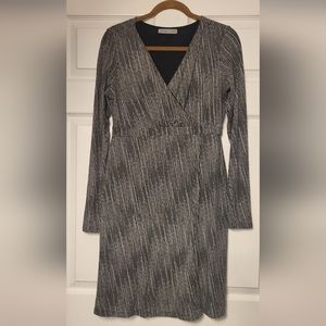 Women's Athleta Black and White Faux Look Dress Size Small